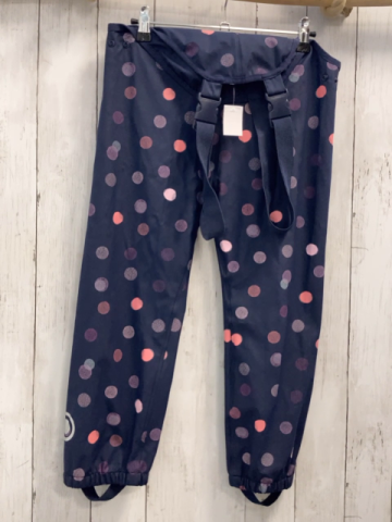   Regenhose  Gr. 116  blau bunte PUnkte 