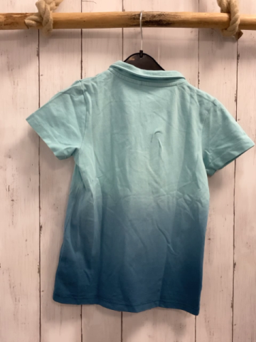 Name it  T-Shirt  Gr. 122/128  mint petrol Polokragen 