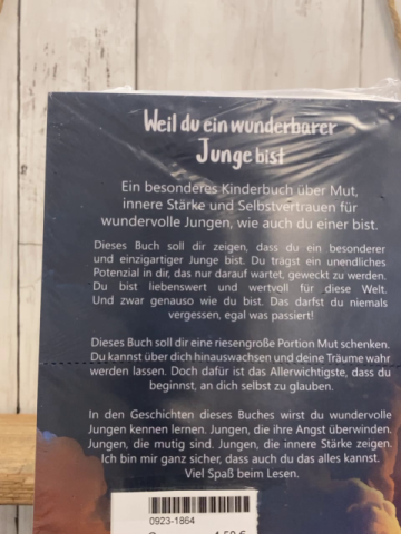 neu Buch Weil du ein wunderbarer Junge bist
