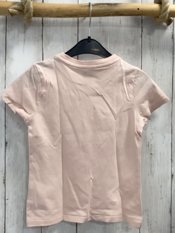 Puma T-Shirt  Gr. 116  heller lachston Schrift 