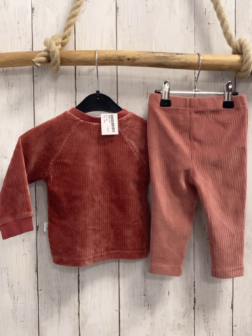 2tlg  Pullover + Leggings  Gr. 68  rost Nicky Rippen Schaf 