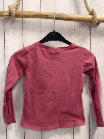 Nici Langarmshirt  Gr. 122  altrosa Schafe 