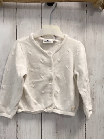 Tom Tailor  Strickjacke  Gr. 80  weiß 
