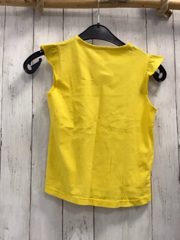 Pre Natal  T-Shirt  Gr. 128  gelb Ananas silber Glitzerschrift 