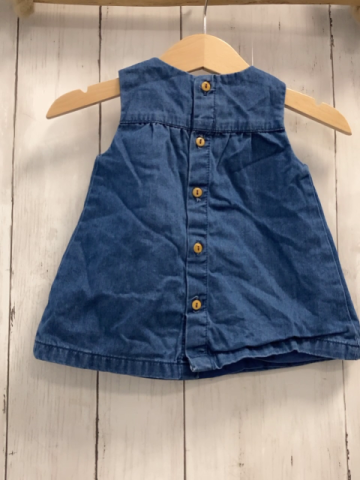 Zara  Kleid  Gr. 68  blau Jeans 