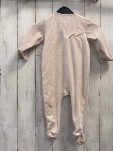Disney  Schlafanzug  Gr. 80  beige Rippen Nicky Mickey Mouse 