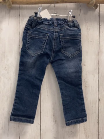 Benetton  Hose  Gr. 92  blau Jeans Bund verstellbar 