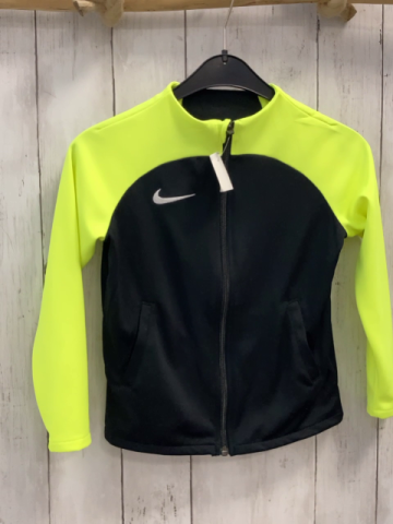 Nike  Joggingjacke  Gr. 110  schwarz gelb 