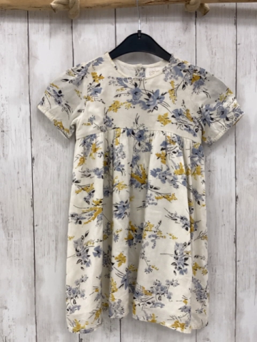 Creamie  Kleid  Gr. 92  weiß Blumen 