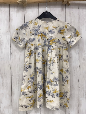 Creamie  Kleid  Gr. 92  weiß Blumen 