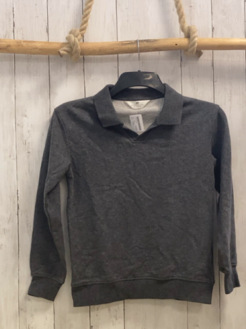 H&M  Pullover  Gr. 134  grau Polokragen