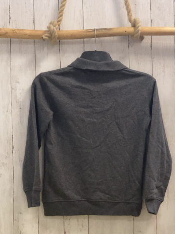 H&M  Pullover  Gr. 134  grau Polokragen