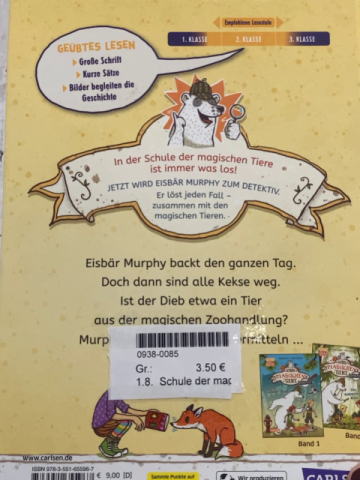 Schule der magischen Tiere  Buch Die Plätzchenfalle 