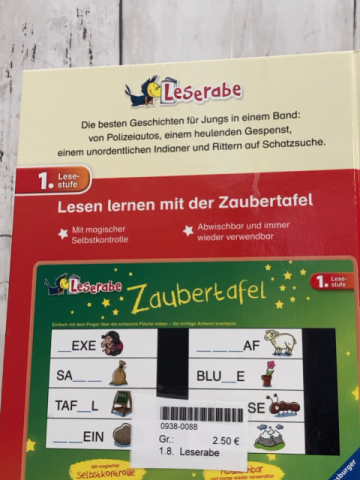 Leserabe  Buch Die besten Erstlesegeschichten für Jungs  