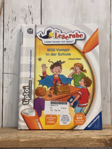 Tip Toi  Buch Leserabe Willi Vampir in der Schule 