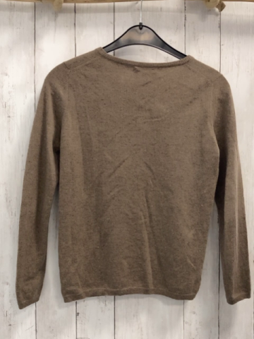Carlotona  Strickjacke  Gr. 158  braun 100 % Cashmere 