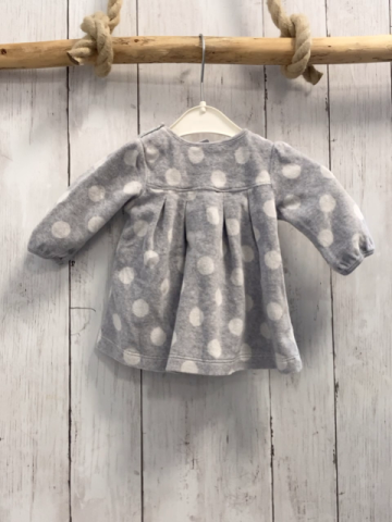 Kanz  Pullover  Gr. 56  grau Nicky hellgraue Punkte