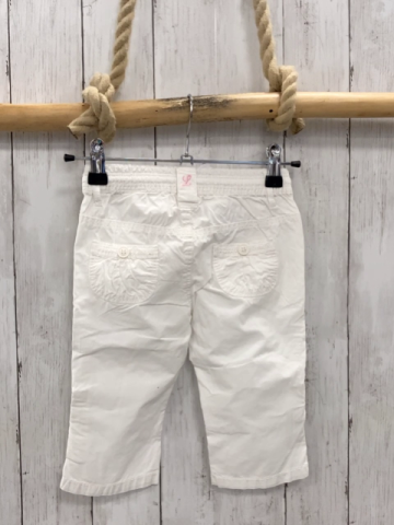 H&M  Hose  Gr. 80  weiß Gummizugbund mit Kordel