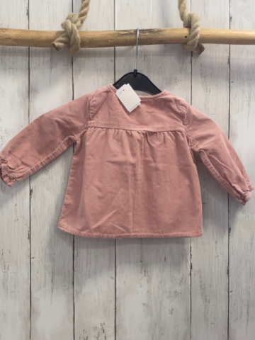 H&M Bluse Gr. 74  rosa kord