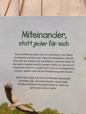  Buch Miteinander in der Natur 