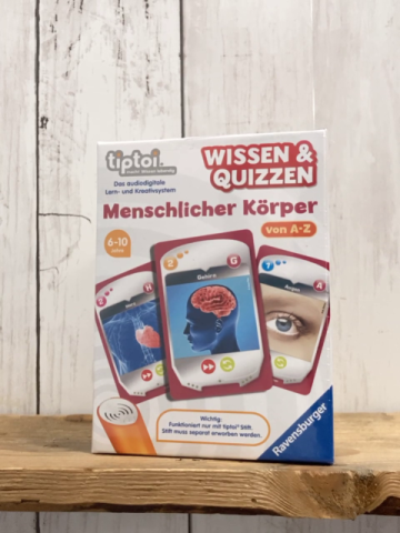 neu Tip Toi  Spiel  Wissen und Quizzen: Meschlicher Körper 