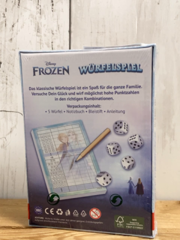 neu  Spiel Frozen Würfelspiel 