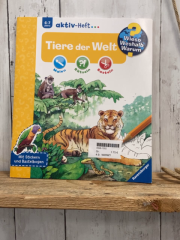 Wieso weshalb warum?  Lernheft  Tiere der Welt