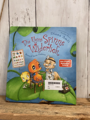  Buch Diw kleine Spinne Wiederlich Besuch beim Doktor 