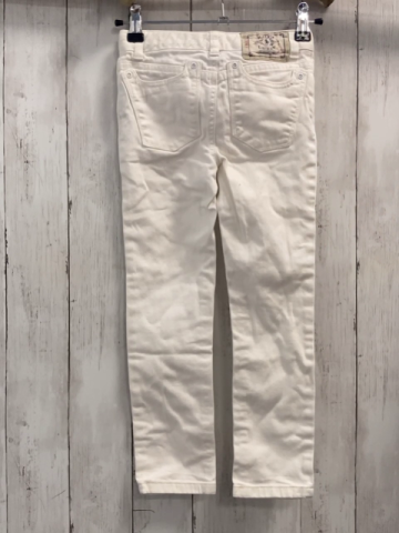 Ralph Lauren  Hose  Gr. 116  weiß Jeans Bund verstellbar 