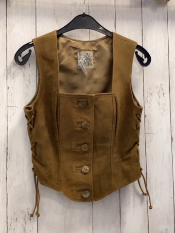 D´Wilderer  Trachtenweste  Gr. 36  braun Wildleder 