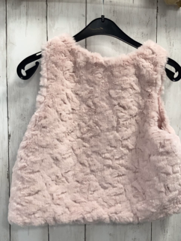 H&M  Weste  Gr. 140  rosa Plüsch 