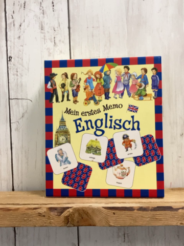   Spiel  Men erstes Memo Englisch 