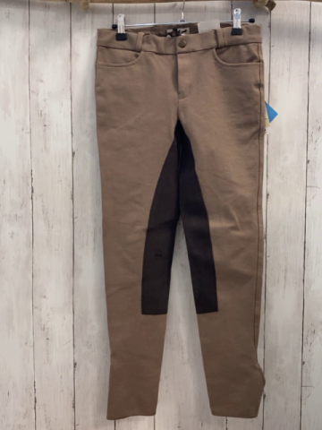 neu YKK  Reithose  Gr. 158  braun dunkelbraun 
