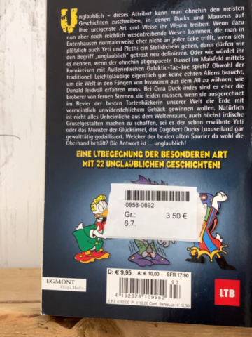  Disney LTB Unglaubliche Geschichten