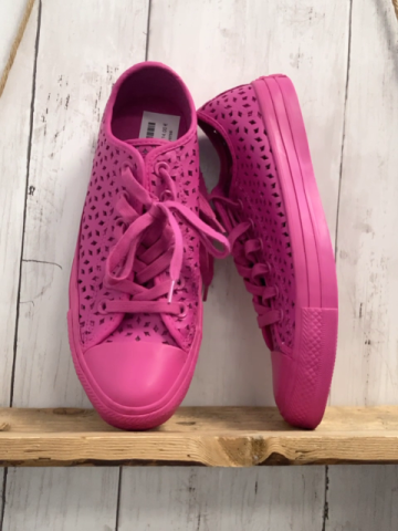 Converse Schuhe Gr. 38  pink Lochmuster