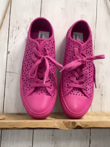 Converse Schuhe Gr. 38  pink Lochmuster