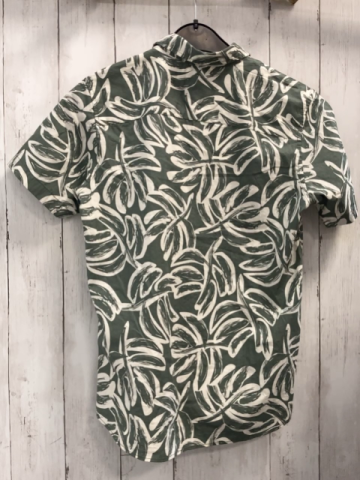 Jack & Jones  Sommerhed  Gr. 152  kiwi weiß Blätter 