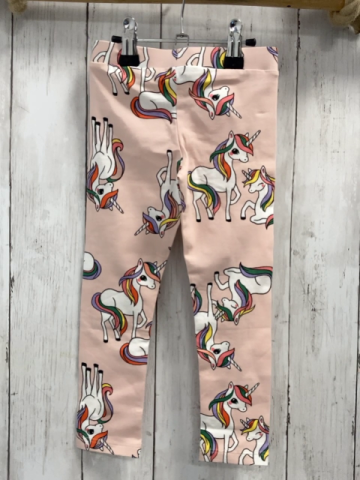 H&M  Leggings  Gr. 98  rosa Einhörner 