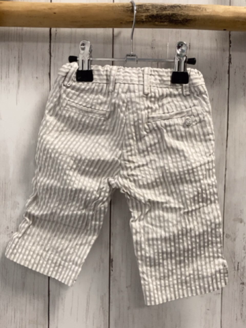 Microbe  Hose  Gr. 68  weiß silber glänzende Streifen 