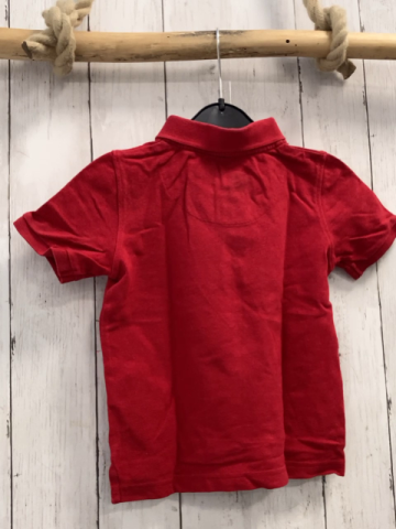 Boden  T-Shirt  Gr. 98  rot Polokragen 