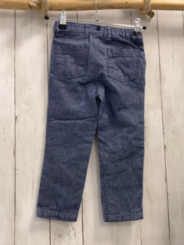   Hose  Gr. 98  blau helllgrau meliert Bund verstellbar 