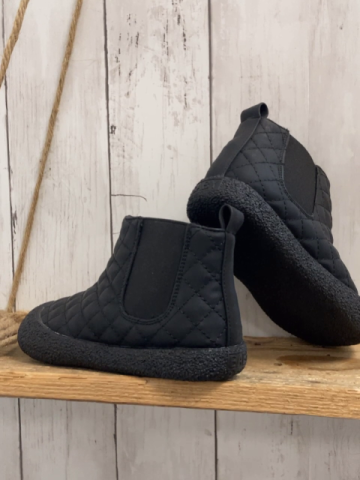   Boots  Gr. 28  schwarz gesteppt 