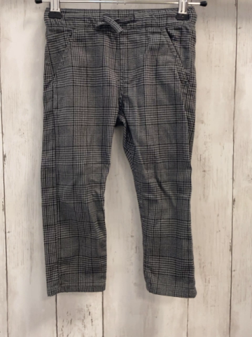 H&M  Hose  Gr. 98  grau schwarz kariert 