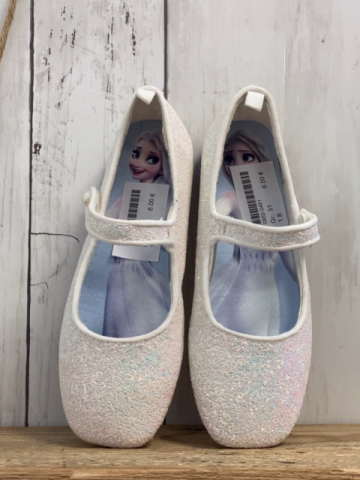   Schuhe  Gr. 31  weiß mit Steinen Elsa 