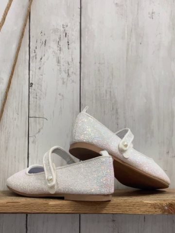   Schuhe  Gr. 31  weiß mit Steinen Elsa 
