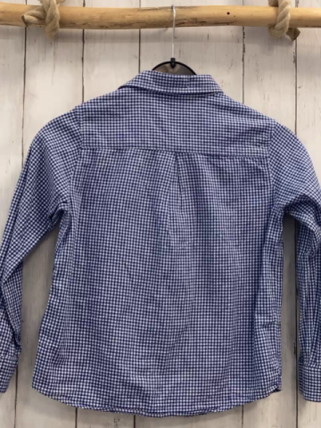   Hemd  Gr. 122/128  blau weiß kariert 