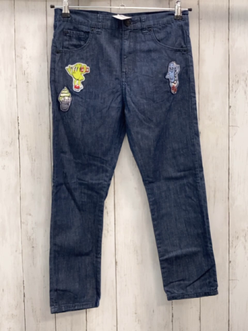 Kenzo  Hose  Gr. 152  blau jeans bunte Aufnäher 