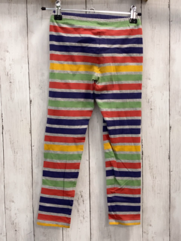 Jako-o  Leggings  Gr. 116  lila grau rot hellgrün mais Streifen 