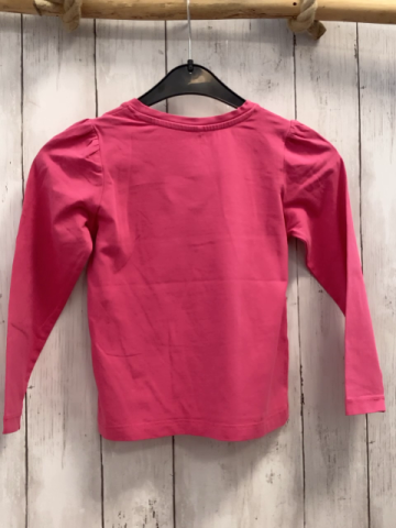 Name it  Langarmshirt  Gr. 110  pink bunte Schrift 