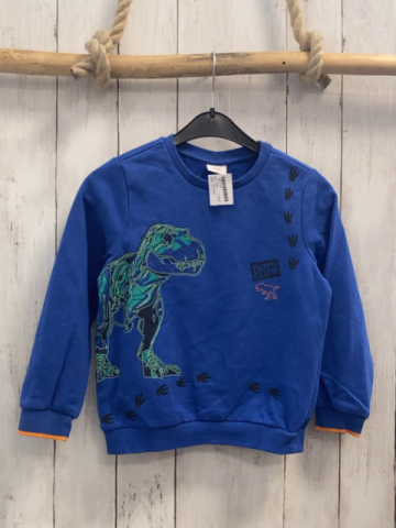 S´Oliver  Pullover  Gr. 116  blau Dino 